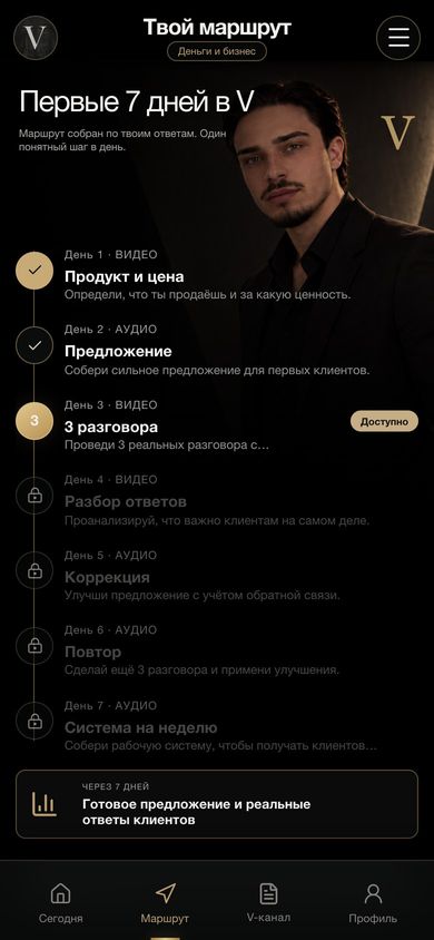 Маршрут на 7 дней
